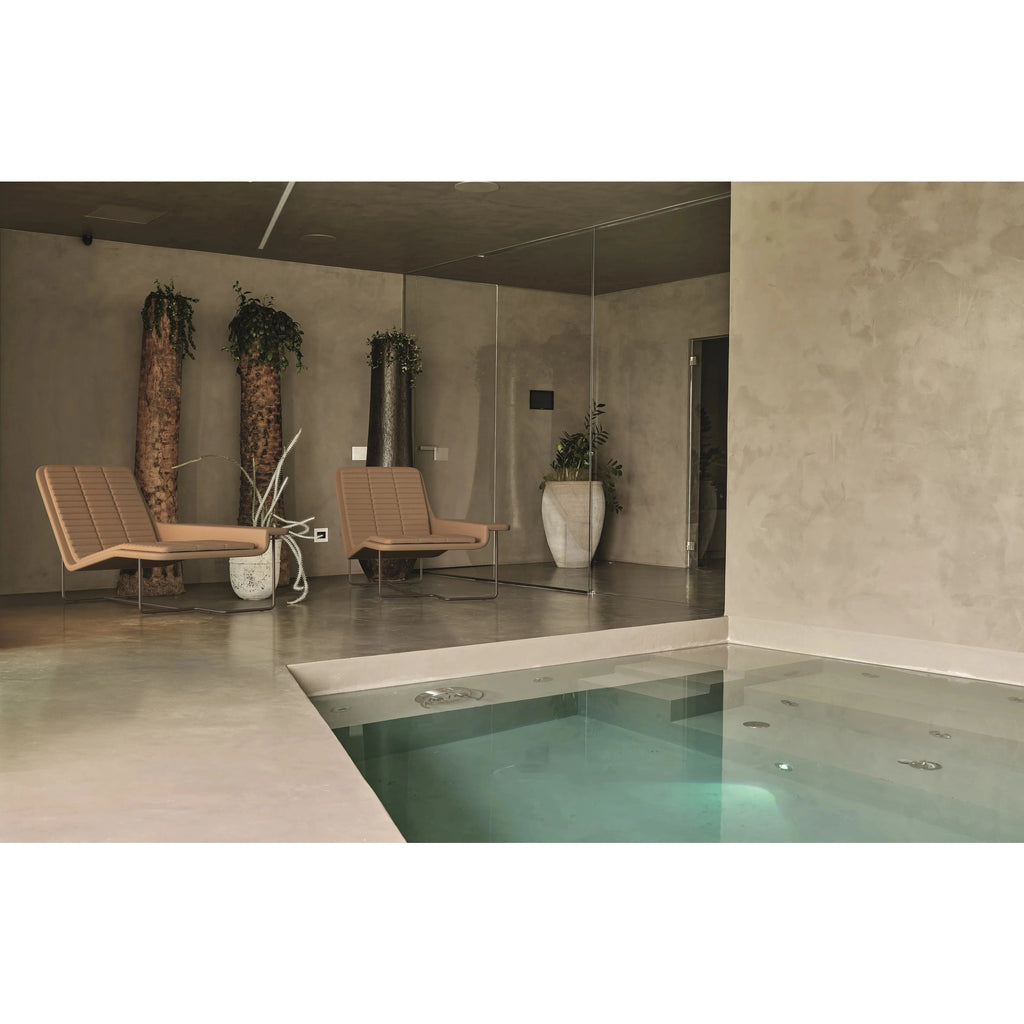 Ditre Italia - ORIGAMI Chaise longue de cuero