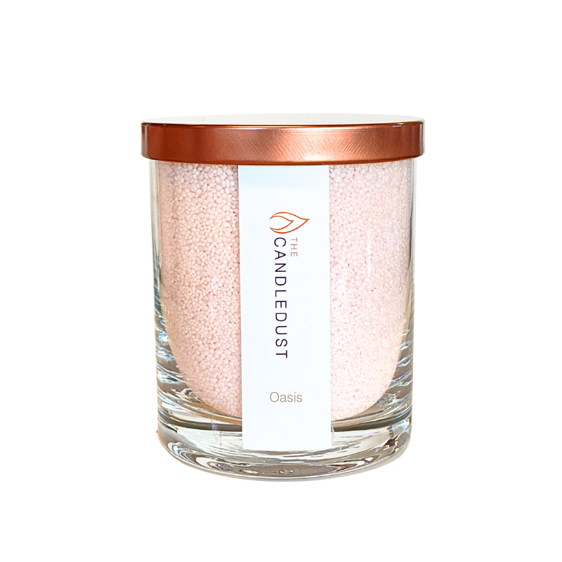 Powdered Candle in Glass - Diamond Dust 160g