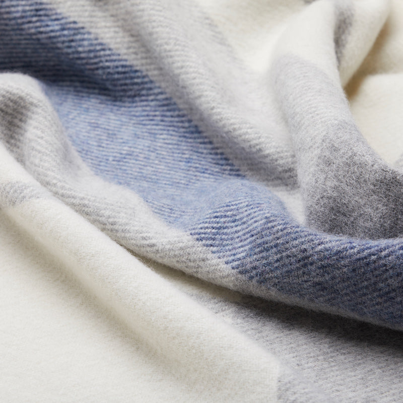 Natural Alpaca Wool Throw - Classic