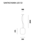 Prandina - Hängeleuchte Santachiara S3