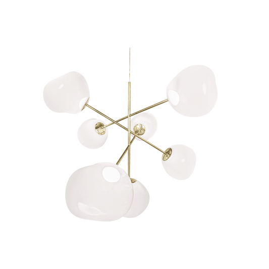 Tom Dixon - Melt Chandelier Opal Large Pendelleuchte