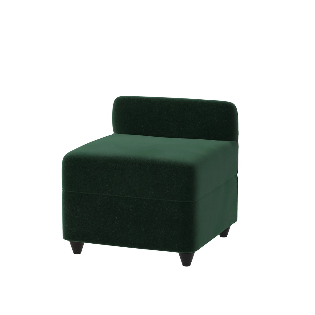 Tato - Angolo Pouf Corrado Corradi Dell'Acqua con respaldo