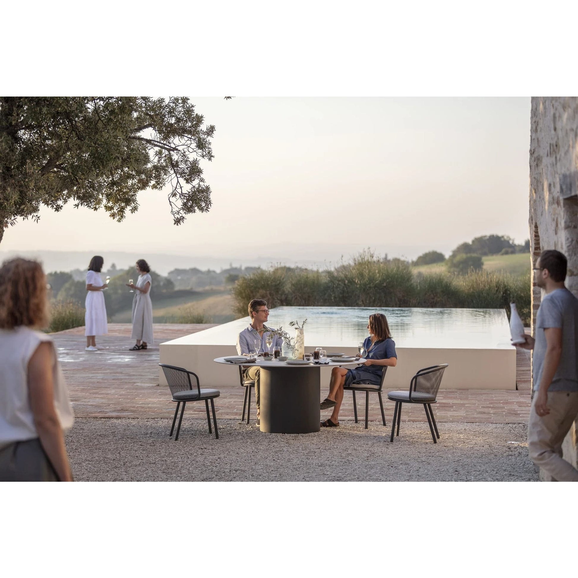 Todus - Mesa de comedor Branta Ø 160 cm
