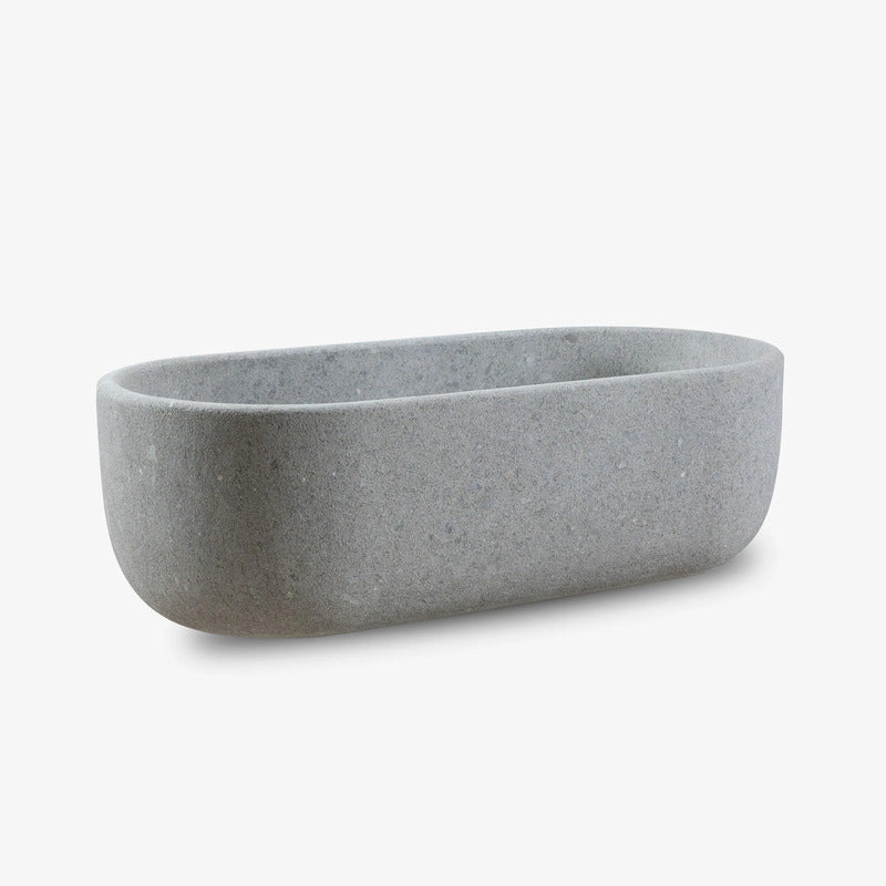 VELTHA® - AQUA Bañera ovalada de peperino