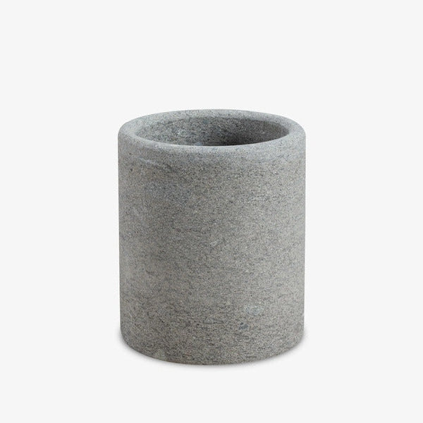 VELTHA® - LAPIS Maceta de jardín redonda de Peperino