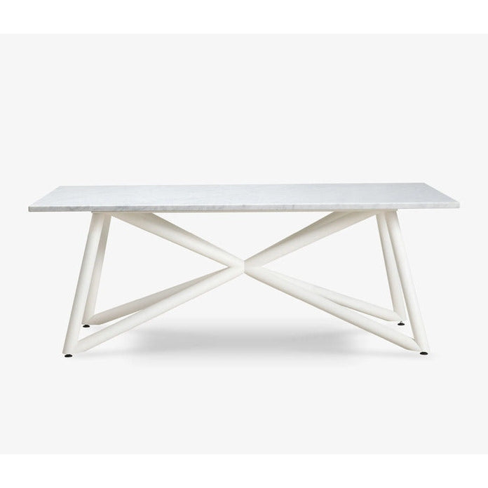 VELTHA® - Mesa rectangular LARTE de mármol Carrara
