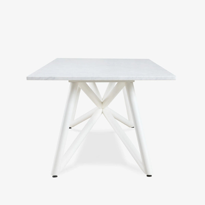 VELTHA® - Mesa rectangular LARTE de mármol Carrara