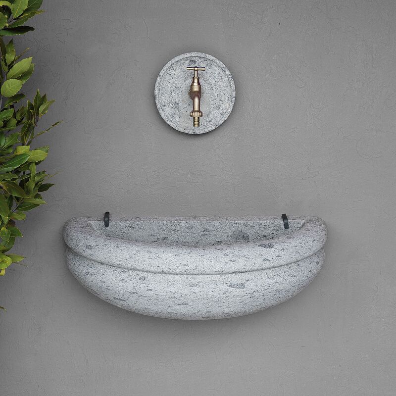 VELTHA® - RASNA fuente de jardín de peperino