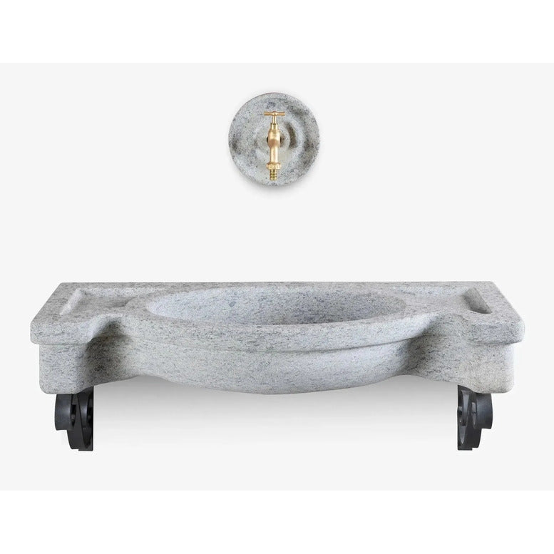 VELTHA® - SETHRA fuente de jardín de peperino