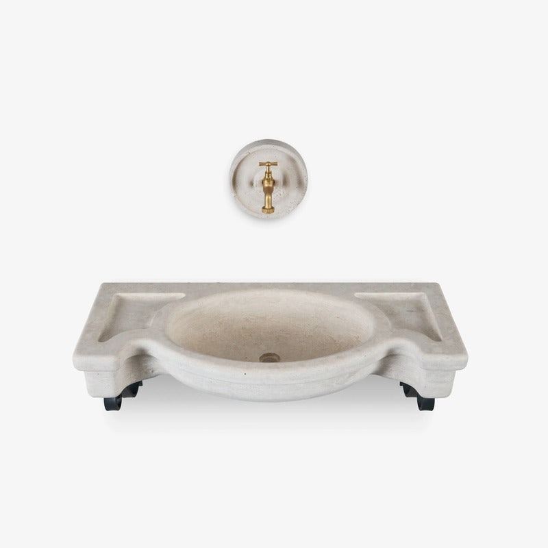 VELTHA® - SETHRA fuente de jardín de travertino