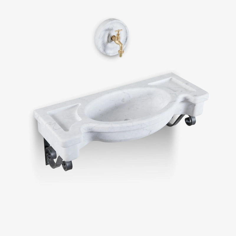 VELTHA® - SETHRA fuente de jardín de mármol de Carrara