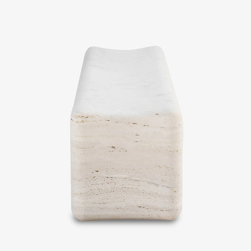 VELTHA® - TINIA banco de jardín de travertino