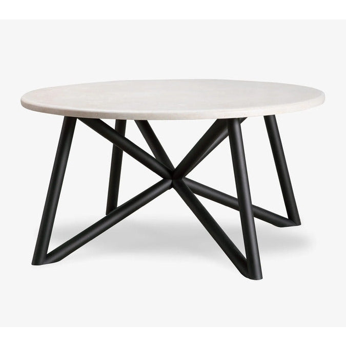 VELTHA® - Mesa redonda UNI Travertino