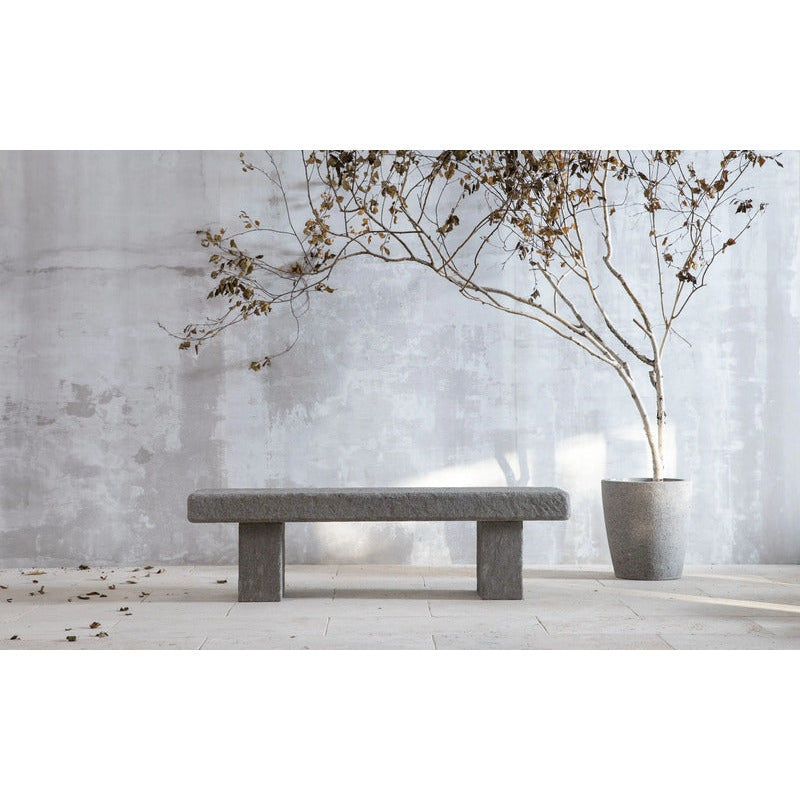VELTHA® - VICUM banco de jardín de peperino