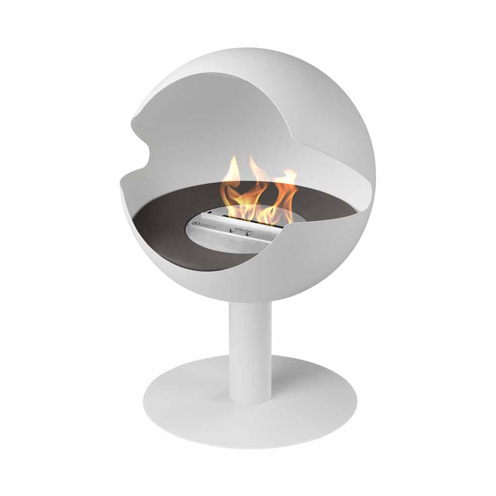 Vauni - Globe White High Ethanol-Kamin