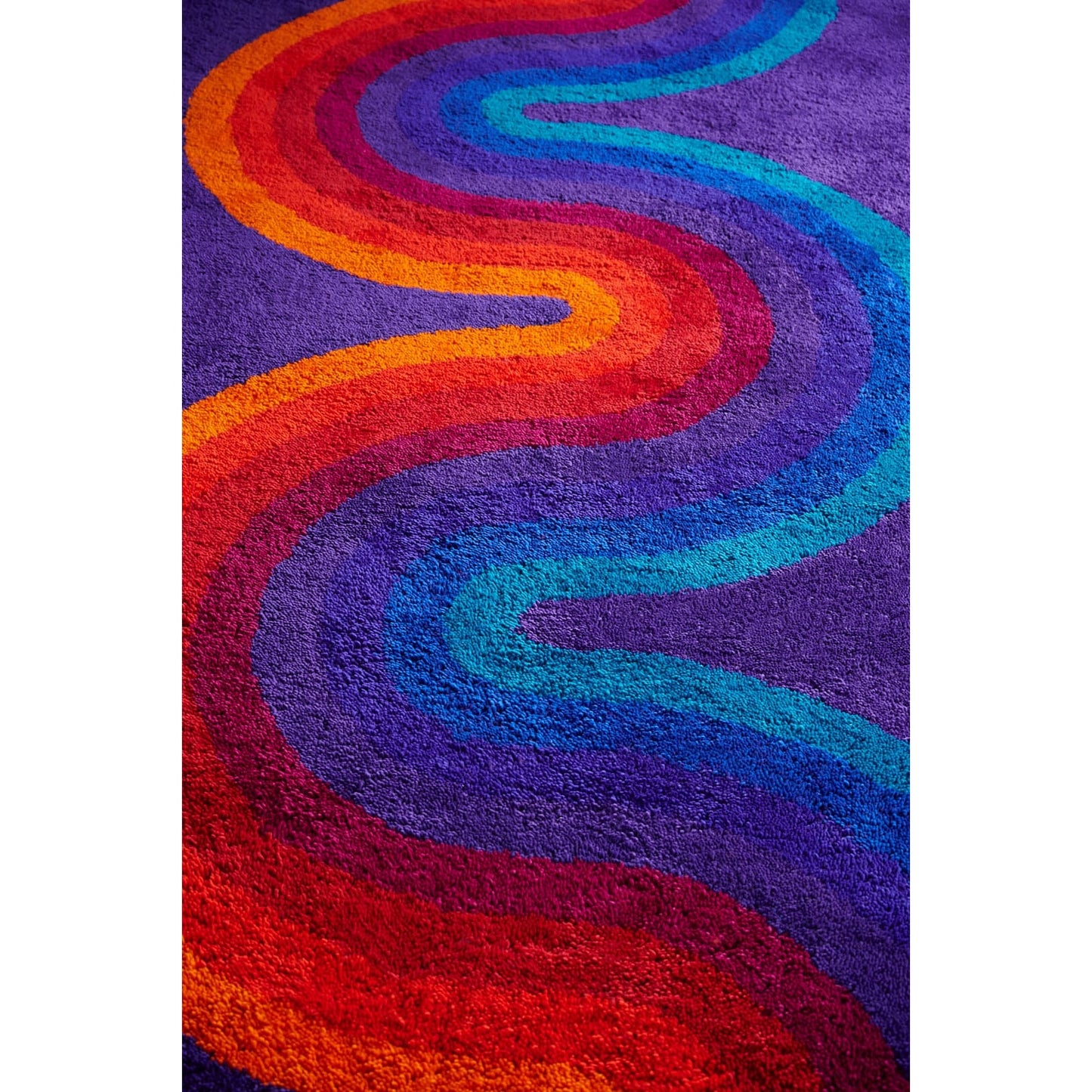 Amini - VP Romantica Curve Alfombra Verner Panton