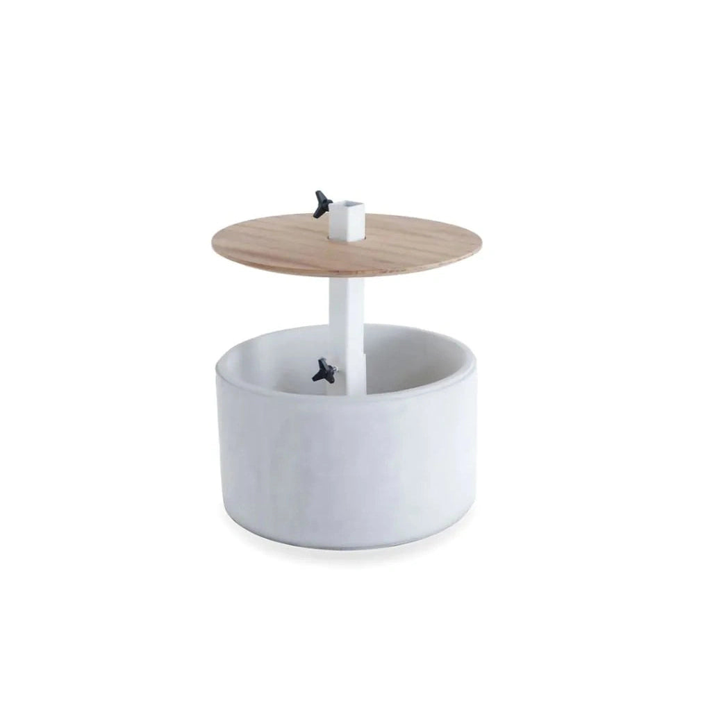 Unopiu - Soporte para sombrillas Lipari de hormigón