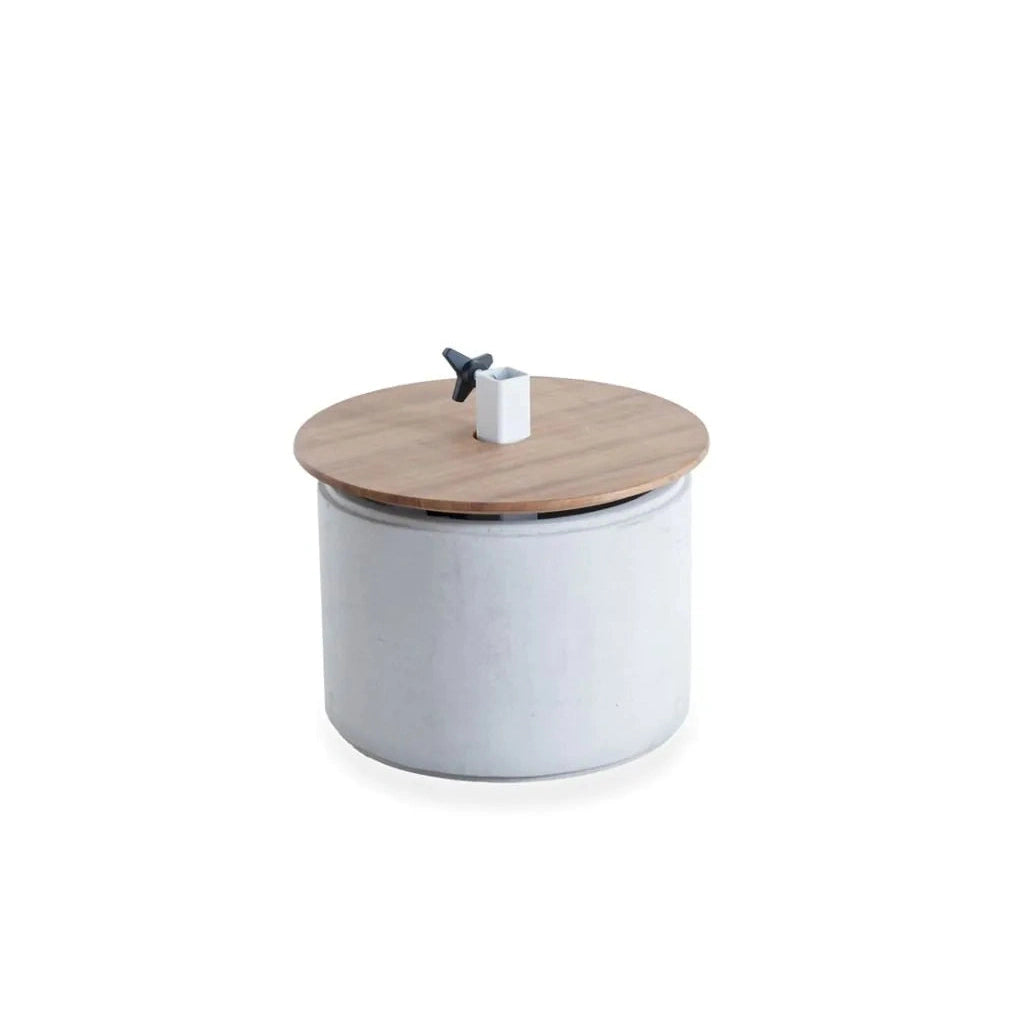 Unopiu - Soporte para sombrillas Lipari de hormigón