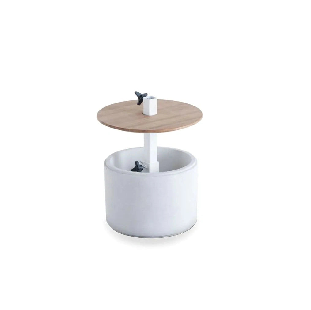 Unopiu - Soporte para sombrillas Lipari de hormigón