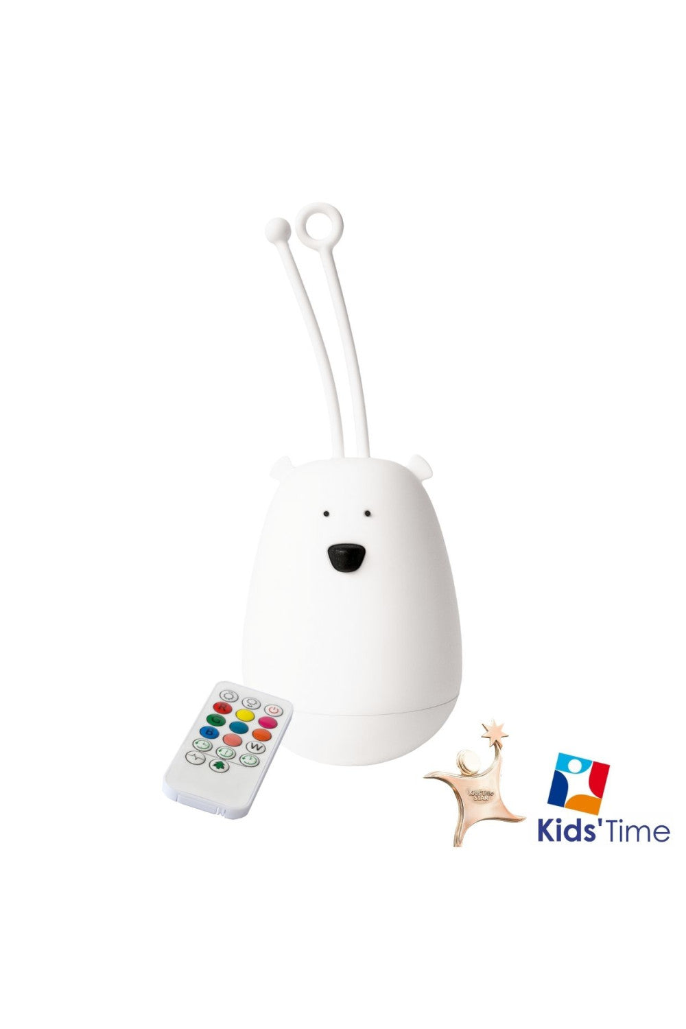 Big Bear Silicone Lamp with Remote - Pink