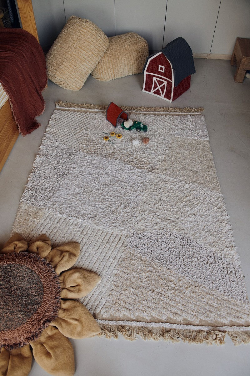 Washable Rug Botanic Plants, 140 x 200 cm