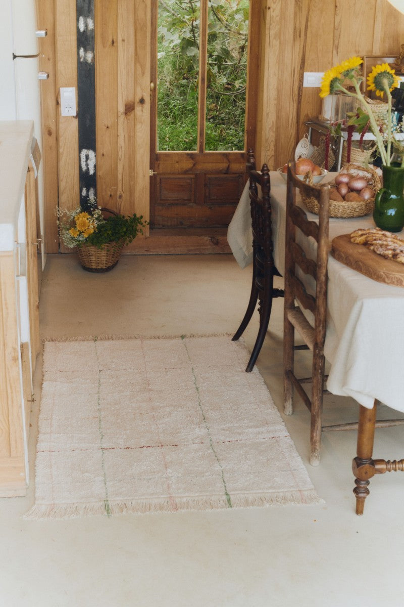 Washable Rug Botanic Plants, 140 x 200 cm