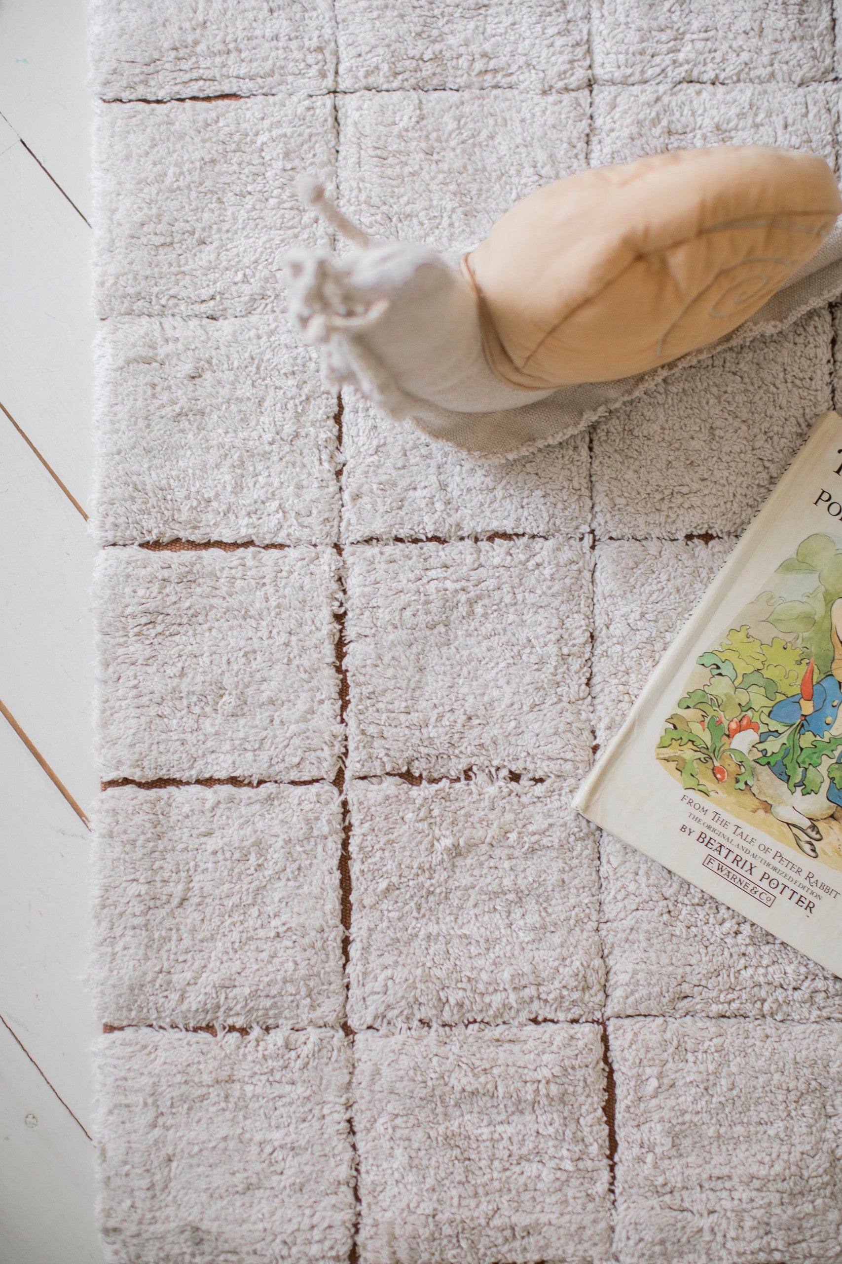 Washable Rug Snail, 90 x 130 cm