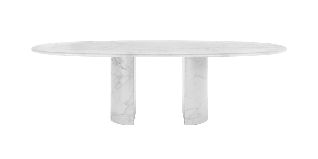 Cappellini -  Mesa de comedor Dolmen de mármol por Giulio Cappellini