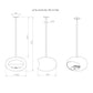 Le Feu - Chimenea de bioetanol Sky White