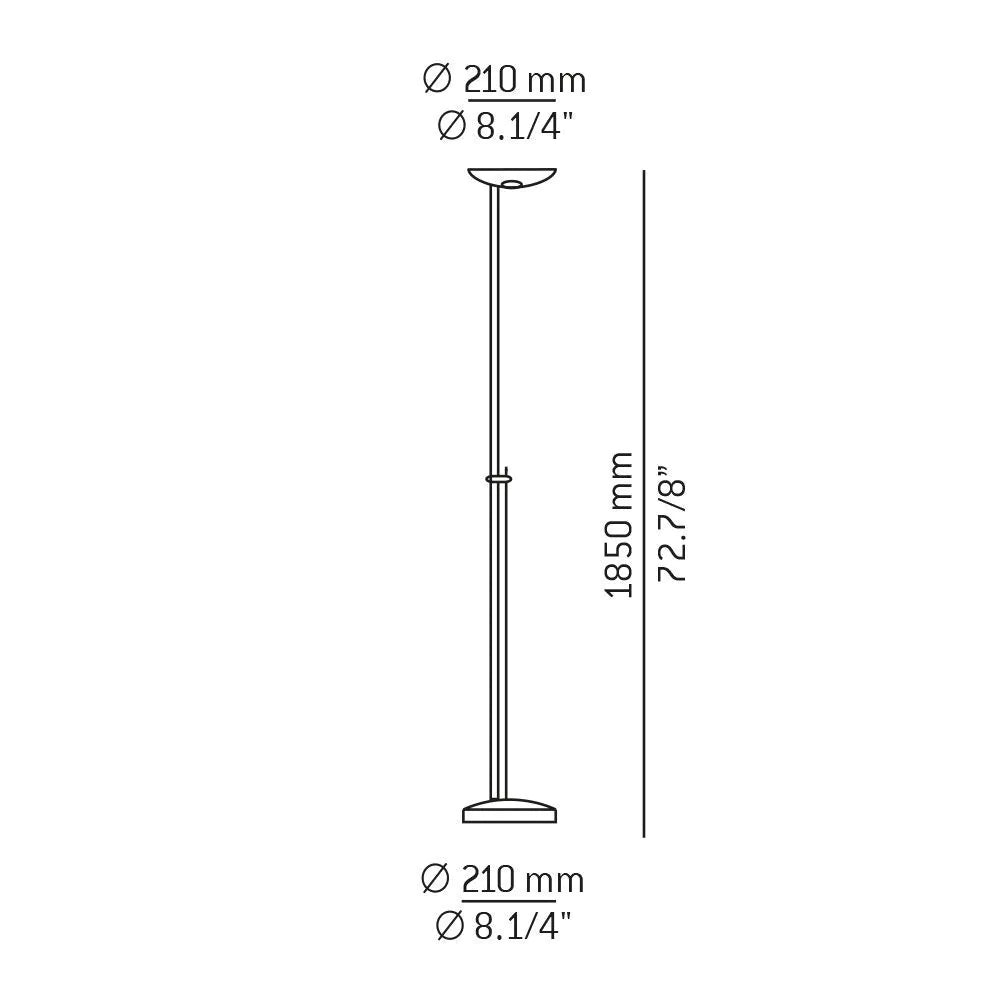 Estiluz - Icons P-1129 Deckenfluter