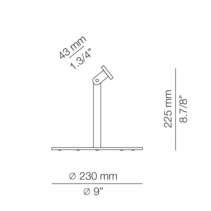 Estiluz - Lámpara de mesa Circ M-3728