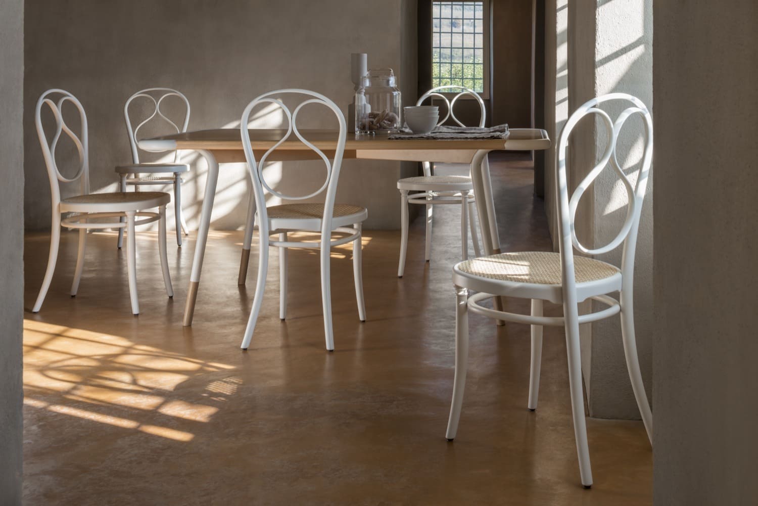 GTV Thonet - Silla N.1 con trenzado vienés