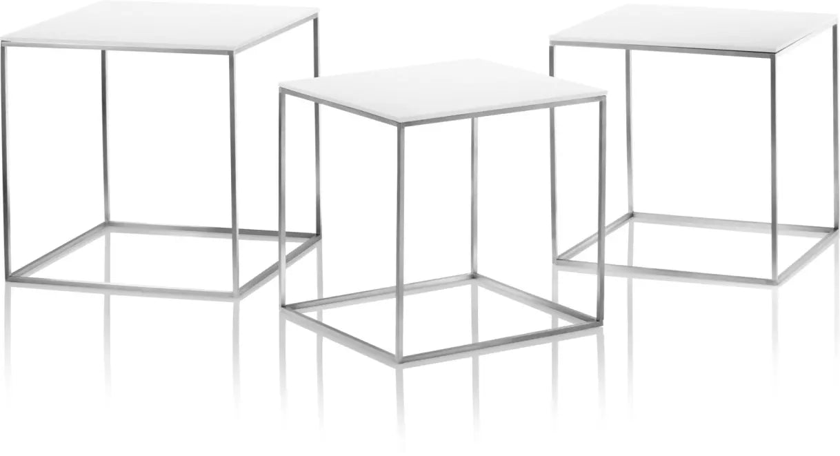 Fritz Hansen - Set de 3 Mesas Auxiliares PK71™
