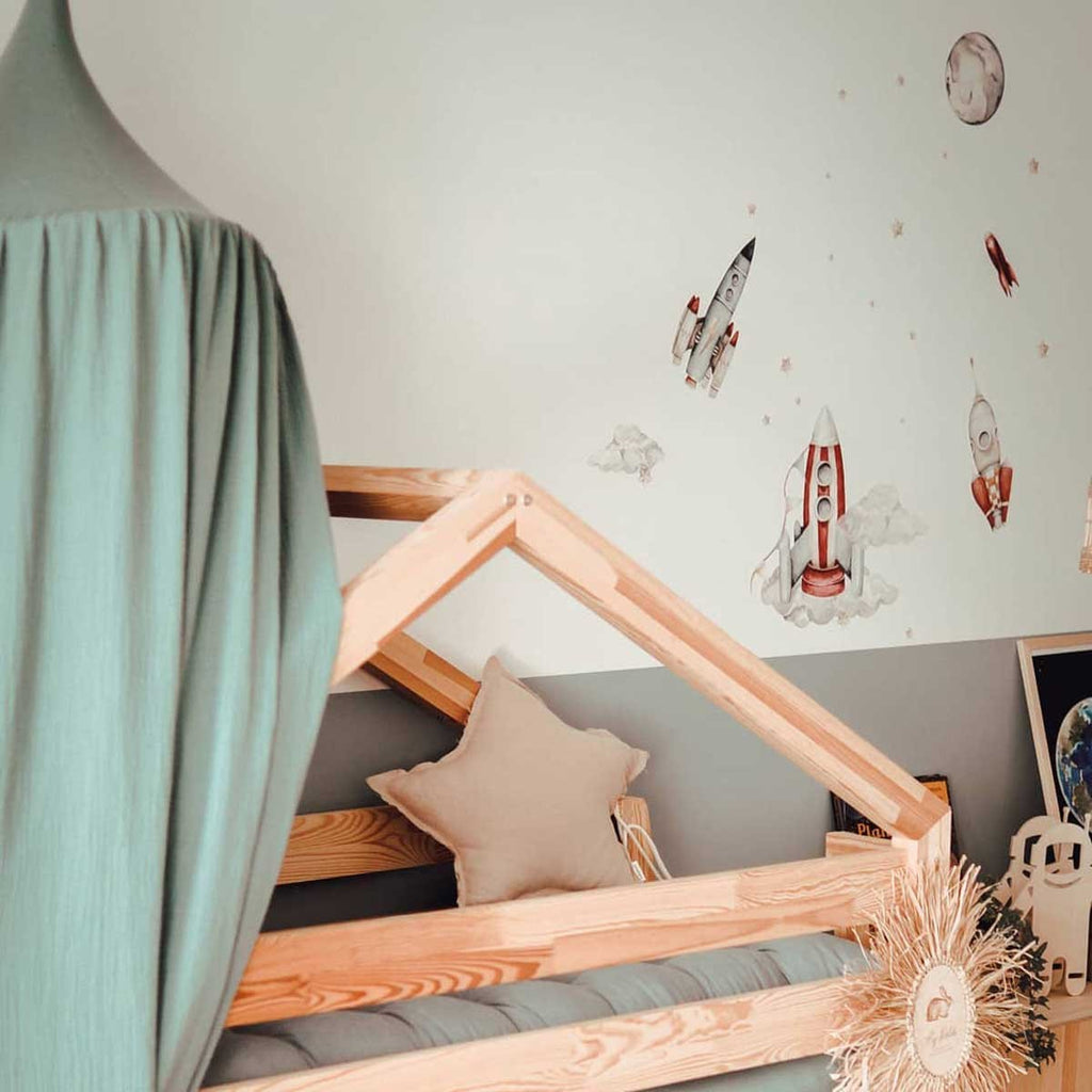 Simple Stars From The Sky Wallpaper - Powder Pink