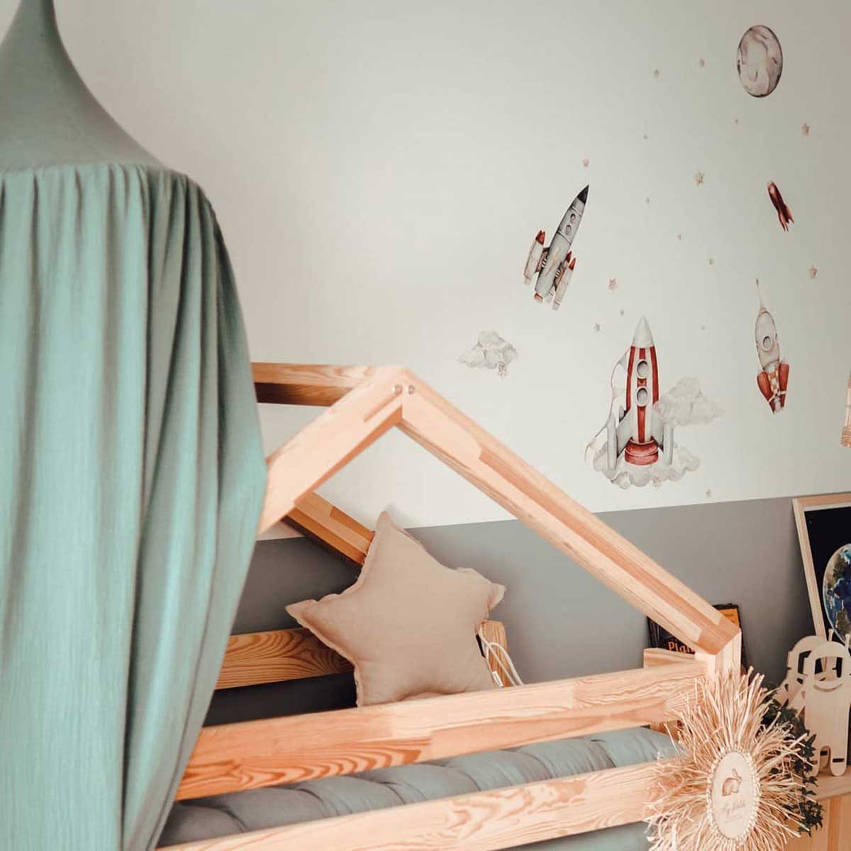 Simple Stars From The Sky Wallpaper - Powder Pink