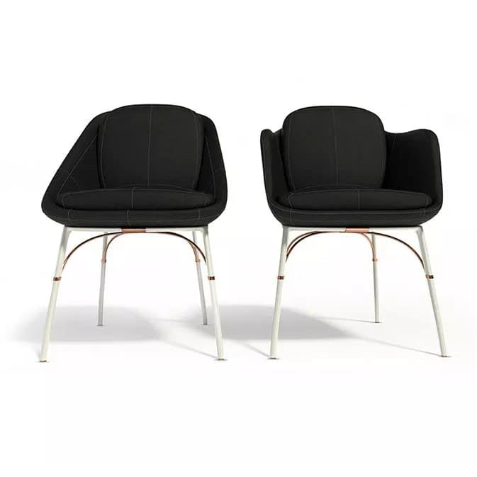 Myface - Silla de jardín diseño Nero