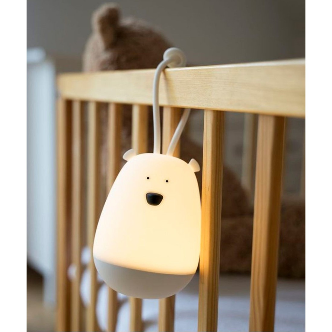 Big Bear Silicone Lamp - Blue