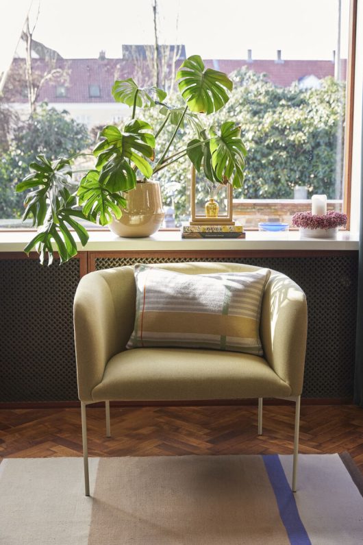 Hübsch - Silla Eyrie Lounge Amarilla