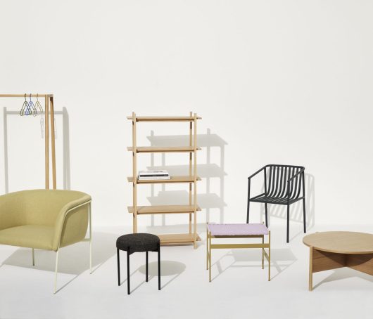 Hübsch - Silla Eyrie Lounge Amarilla