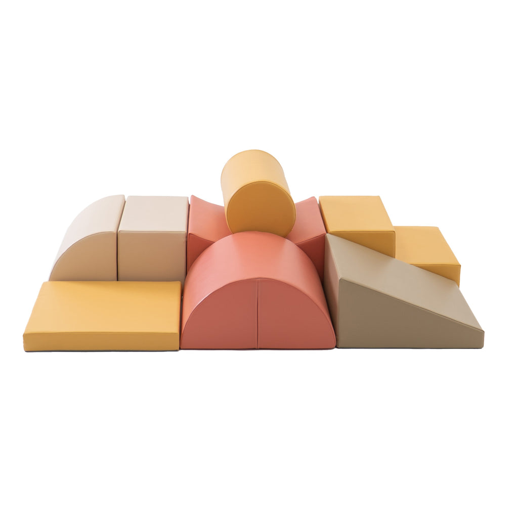 Soft Play 8 Foam Block Set - Multicolor Adventurer