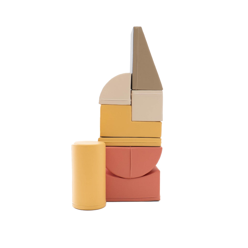 Soft Play 8 Foam Block Set - Multicolor Adventurer