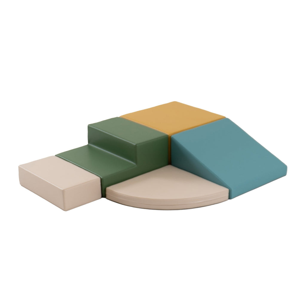 Safety and Comfort 5 Mat Set - Pastel