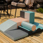 Soft Play 7 Foam Block Set - Light Pastel Discoverer
