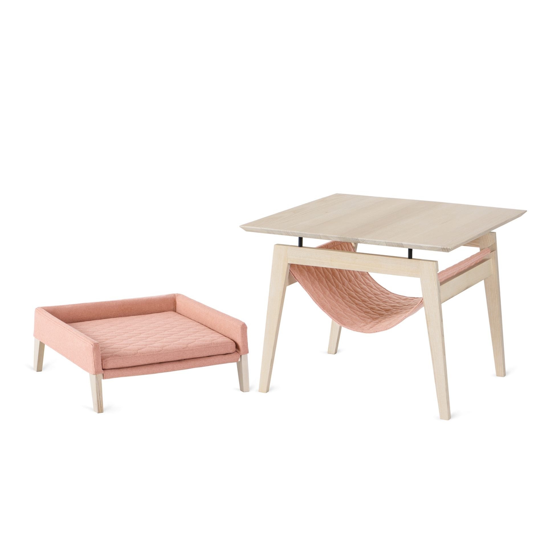 Vuku Ceramic Double Buffet - White
