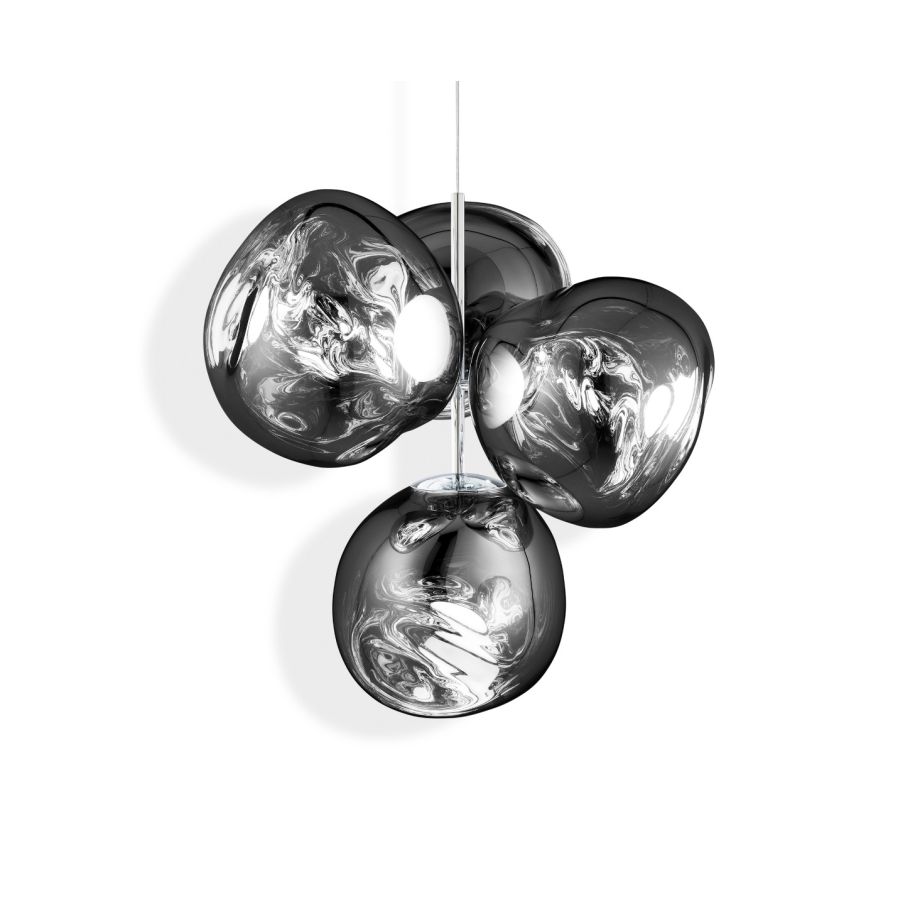 Tom Dixon - Lámpara colgante pequeña Melt Chandelier