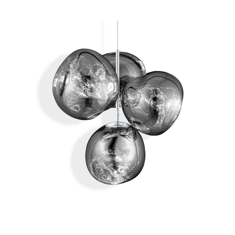 Tom Dixon - Lámpara colgante pequeña Melt Chandelier