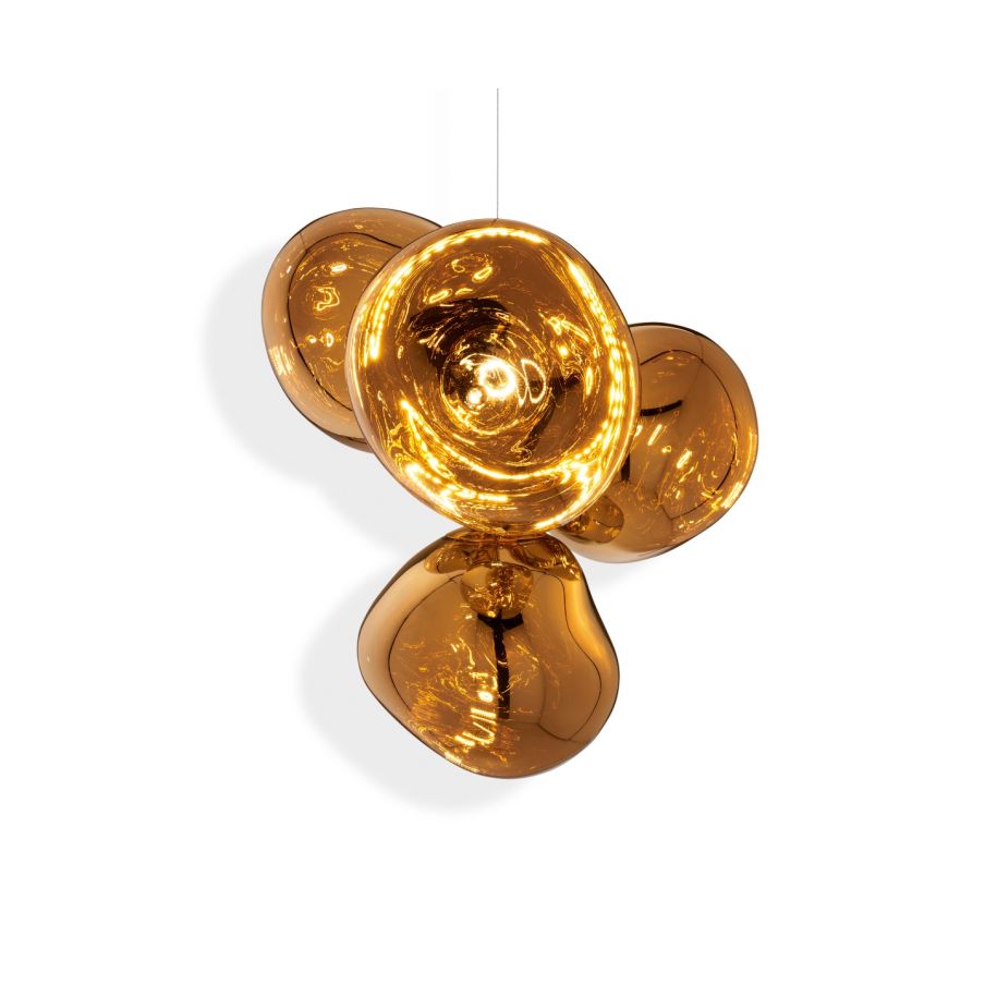 Tom Dixon - Lámpara colgante pequeña Melt Chandelier