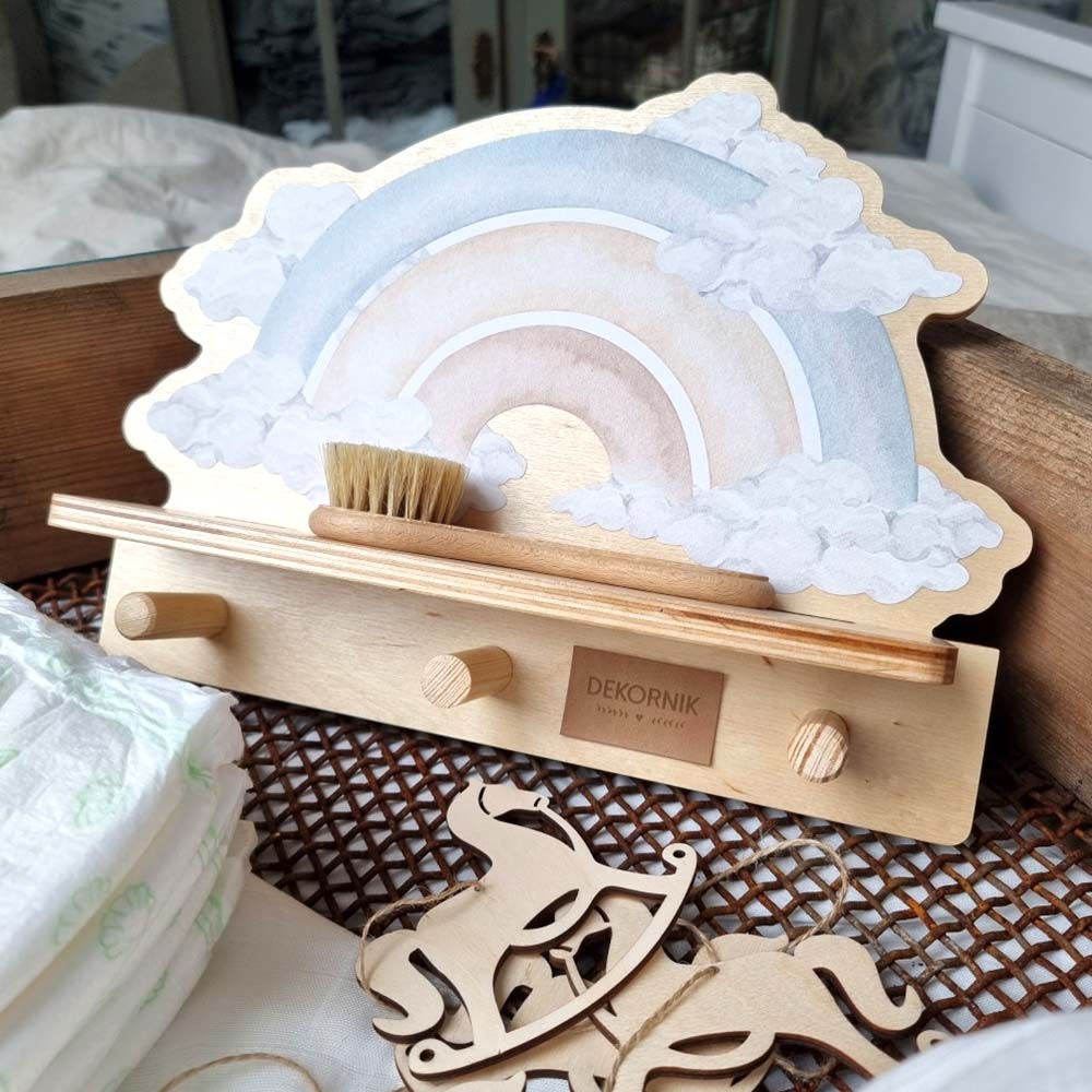Mini Wall Shelf - Teddy Bear