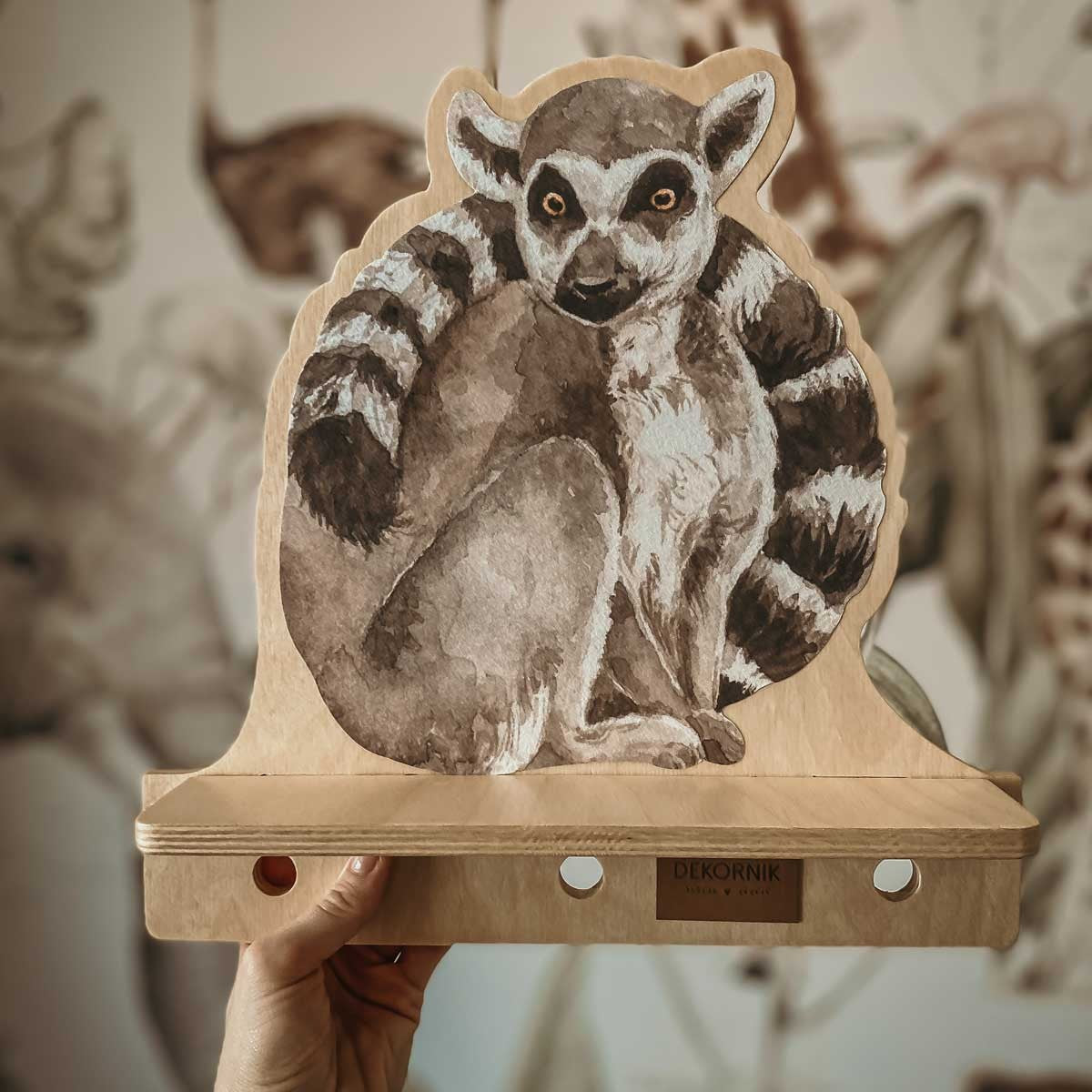 Mini Wall Shelf - Teddy Bear