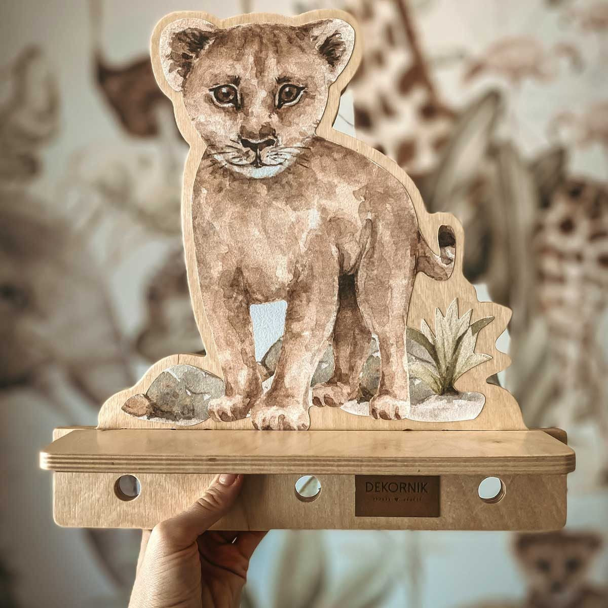 Mini Wall Shelf - Teddy Bear